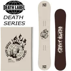 DEATH LABEL KINTONE58W 新品未使用 2025年最新】DEATH LABEL スノーボードの人気アイテム - メルカリ