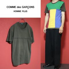 コムデギャルソンHOMMEプリュス 毛糸ポッケDesignポロTシャツ 黒 M