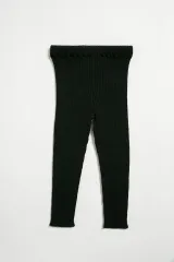 nino/リブレギンス　新品子供服90 キッズ 女の子 男の子