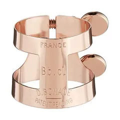 クラリネットリガチャー バンドレン M/O ピンクゴールド中古品 クラリネットリガチャー バンドレン M/O ピンクゴールド中古品