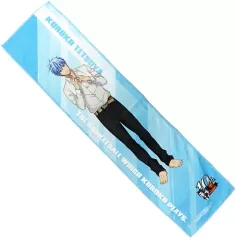 【中古】雑貨 黒子テツヤ マフラータオル 「黒子のバスケ×極楽湯・RAKU SPA 試合の後はみんなでお風呂だ!」 黒バスプラスセット購入特典