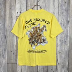 USA製名作】サンサーフ Tシャツ 百虎 L 黄色 東洋エンタープライズ