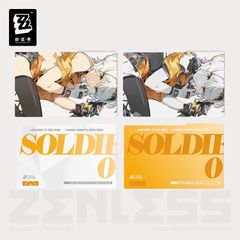 ゼンレスゾーンゼロ・公式　ゼンレス・ゼンゼロ・ZZZ　アクリルカード　影画（未知の陣営）0号アンビー　ジェーン・ドゥ