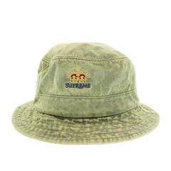 ★新品★Supreme シュプリーム バケットハット クラッシャー S/M タン SS22 Supreme Fade Jacquard Denim Crusher クラッシャー ハット