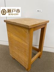 【図工室の木製椅子】No.1