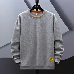 トレーナー メンズ スウェット クルーネック 長袖トレーナー おしゃれ トップス 運動着 通勤 通学 スポーツ 春夏 新作qcwjy06