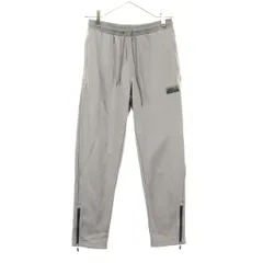 adidas アディダス トレフォイルロゴ トラックパンツ XS グレー メンズ 古着