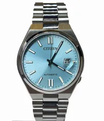 週末限定値下げCITIZEN ツヨサ tsuyosa自動巻き アイスブルー シチズン ツヨサ CITIZEN TSUYOSA アイスブルー ターコイズ