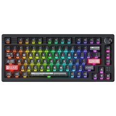 本日まで出品】10インチモニター搭載メカニカルキーボード KWSD25CBK