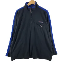 古着 90年代 トミーヒルフィガー TOMMY HILFIGER ハーフジップ フリースプルオーバー メンズXL ヴィンテージ/eaa359105