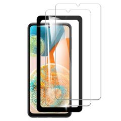 【新着商品】SCV46 SC-02M SC-42A SC-56C SC-56B SCV49 SCG18 用の 用の フィルム 5G 保護フィルム【ガイド枠付き ギャラクシーA23 日本旭硝子素材製 強化ガラス【2枚】簡単貼り付け ガラスフィルム 硬度9H】高透