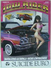 【US版 ローライダーマガジン】1990年3月号【Vintage Lowrider Magazine USA】March 1990 絶版 ビンテージ 輸入雑誌 自動車雑誌 カーマガジン カスタムカー 自動車 雑誌 カスタム 改造 ペイント アメ車