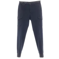 【中古】ジーティーアー G.T.A ストレッチコットンナイロン リブカーゴパンツ ネイビー【サイズ44】【メンズ】のサムネイル