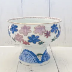 古伊万里 色絵 盃洗 杯洗 有田焼 鉢 もみじ 楓 骨董品 アンティーク