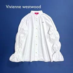 ヴィヴィアンウエストウッド ボウタイ 水玉 長袖　ロゴ刺繍 ブラウス シャツ Vivienne Westwood - Vivienne Westwood ボウタイブラウスの通販