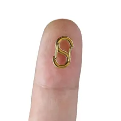 【新着商品】DIY材料接続バックル長さ調節バックル304ステンレス鋼 ハンドメイド パーツ (11.5mm ストラップ アクセサリー 留め具 金具 gold) アンクレット ブレスレット 11.5mm】FUSSEDずつネックレス 【1個+1個