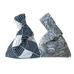 【在庫セール】小さめ カバン レディース ハンドバッグ 手持ちポーチ 小 巾着袋 和装 バック 和小物 小銭入れ 和風小物入れ メンズ ミニ バッグ レディース 浴衣 ポーチ 花火大会用 和柄 2枚セット 和装バッグ [XSHULI]