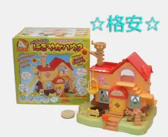 とっとこハム太郎　にぎやかハウス  ハムちゃんず コレクション ドールハウス　HC-106　小物完品（取説なし）・日焼けあり　カワイイ