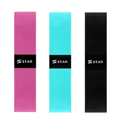新品 【切れない布製 ゴムバンド 】stan エクササイズバンド 筋トレ トレーニング お尻 ゴムチューブ