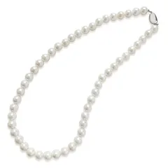 [CocoFill] 本貝 8mm レディース パールセット シルバー925 冠婚葬祭 ジュエリー アクセサリー 保管ケース付き (ネックレス) [ネックレス]