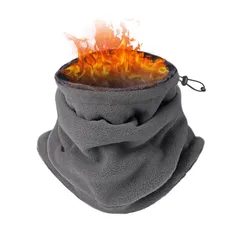 [Seefox] ネックウォーマー【2023冬登場】ネックウォーマー メンズ レディース 冬用 防寒 調節コードつき 防風 保温 裏起毛 極めた暖かさ 厚手 無地 柔らかい 軽量 多機能 ネックガード フェイスカバー 帽子 男女兼用 通勤通学/登山/スキー/釣