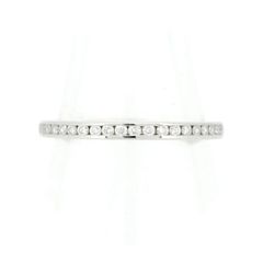 ロイヤルアッシャー ハーフエタニティ ダイヤモンド リング 指輪 11号 0.18ct Pt950(プラチナ) 質屋出品