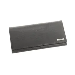 新品未使用✨Ermenegildo Zegna エルメネジルドゼニア 長財布　黒 Ermenegildo Zegna - 美品 エルメネジルドゼニア 二つ折り財布