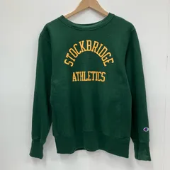【イオン広店】 中古 Champion | チャンピオン スウェット REVERSE WEAVE CREW NECK SWEATSHIRT C3-Y012 グリーン サイズ：L 【101】