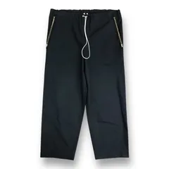 参考上代58300円 CAMIEL FORTGENS 24SS SIMPLE PANTS シンプルパンツ イージーパンツ ワイドパンツ カミエルフォートヘンス 17.06.01.03 ネイビー S 87289A7のサムネイル
