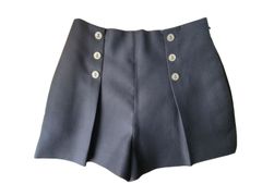 ディオール セーラーボタン ショートパンツ サイズ36 ネイビー 511P29A1758 Christian Dior