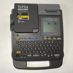 【電池にて印刷確認済み 　現状品】TEPRA PRO SR818 ラベルプリンター 本体のみ6