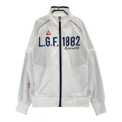 サイズ：サイズタグ切取り LE COQ GOLF ルコックゴルフ  2WAY裏メッシュジップジャケット  ホワイト系 [240101439615] ゴルフウェア レディース ストスト