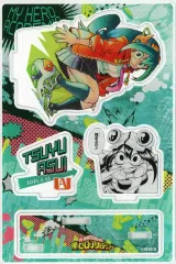 【中古】アクリルスタンド・アクリルパネル 蛙吹梅雨 名場面ジオラマフィギュア(2021) 「僕のヒーローアカデミア」