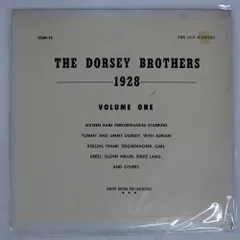 US盤 DORSEY BROTHERS/1928 (VOLUME ONE)/THE OLD MASTERS TOM14 LP
