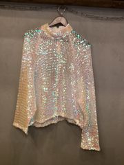 ZARA ザラ スパンコール 春ニットきらきら