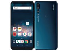 「新品・docomo版」SIMフリー　Huawei P20 Pro HW-01K [Midnight Blue]　画面サイズ：6.1インチ 内蔵メモリ：ROM 128GB RAM 6GB