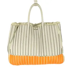 アニヤハインドマーチ ANYA HINDMARCH レザー×キャンバス トートバッグ レディース 表記無 のサムネイル