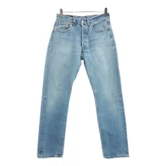 90年代 USA製 Levi's リーバイス 501 デニムパンツ ブルー(メンズ W31 L32)中古 古着 V1934