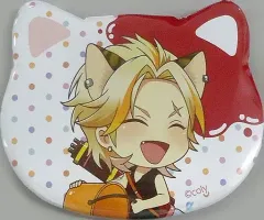 【中古】バッジ・ピンズ 桐嶋宏弥 「スタンドマイヒーローズ in ナンジャタウン ～勝利をキミに 真夏のWater Battle～ ねこ型缶バッジコレクション A」 