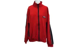 REPRESENT レプリゼント セットアップ トラックジャケット シェル ポリエステル イギリス製 レッド サイズL 美品 中古 4c076122