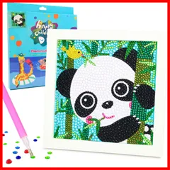 【★数量限定★】WiTwo ダイアモンドアート セット 初心者 ビーズ 手芸 ダイヤモンドアート キット 初心者 ビーズアート 手芸キット DIYダイヤモンドペインティング 5Dダイヤモンド塗装キット 大人 子供 アートクラフト用品 手作り 小さいサイズ 飾り