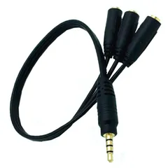 オーディオケーブル 分岐ケーブル 3.5mm ディストリビューションケーブル ミニプラグ 分岐ケーブル オーディオ分岐ケーブル ヘッドフォン延長ケーブル ヘッドフォンジャック