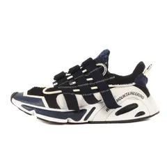 White Mountaineering ホワイトマウンテニアリング サイズ:27.0cm 20SS adidas WM LXCON (FV7536) / レキシコン メッシュニット メタルバックル スリッポン ネイビー ホワイト US9 スニーカーのサムネイル