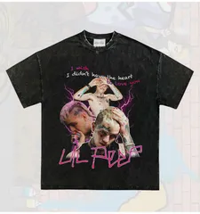 Lil Peep Tシャツ ブラックS〜Msize Amazon | [Jack'n da Box] リル・ピープ Lil Peep 半袖 Tシャツ
