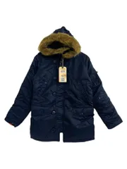 ALPHA INDUSTRIES (アルファ) N-3B フライトジャケット Slim Fit USAF GEN1 MJN31210C1 S ネイビー メンズ/004