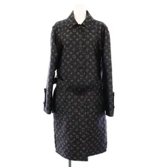 ルイヴィトン LOUIS VUITTON スキューバーモノグラムトレンチコート アウター ロング 38 ノワール FAC035QTU /KHのサムネイル