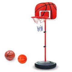 送料無料 ミニ バスケットゴール バスケットボール 子供用 調整可能 ボール付き