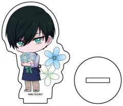 【中古】アクリルスタンド・アクリルパネル 糸師凛 「アクリルぷちスタンド ブルーロック 05.花ver. ミニキャライラスト」