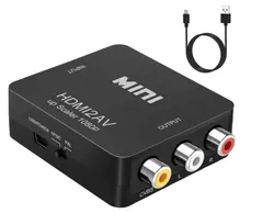 HDMI  RCA 変換コンバーター アナログ 変換アダプタ 3色ケーブル