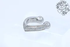 イヤーカフ　ヘリテイジ　シルバー　サージカルステンレス　アレルギー対応　金属アレルギー　ハワイアンジュエリー　ハワジュ　アクセサリー　耳　ピアス　イヤリング　ネックレス　ブレスレット　重ね付け　レディース 可愛い　シンプル　誕生日プレゼント　5.000円